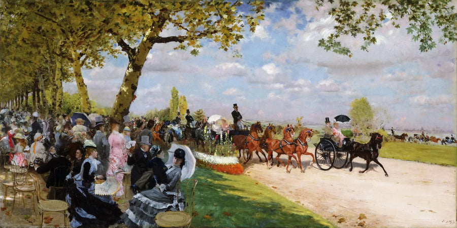 Return of the Shopping - Giuseppe De Nittis