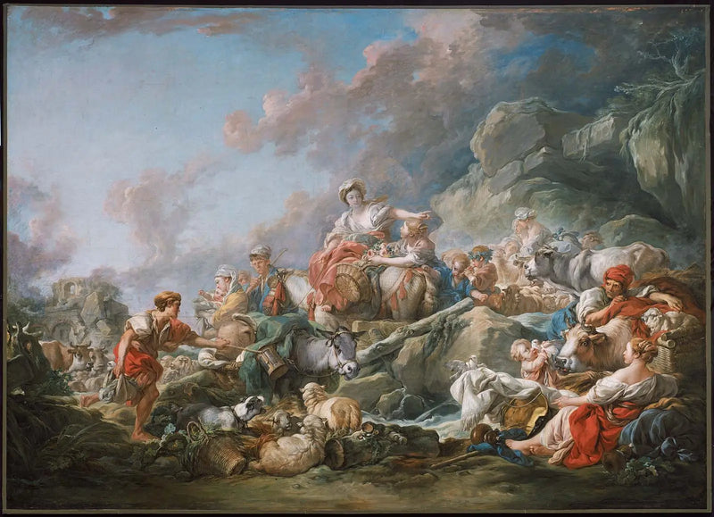 Return from the Market - François Boucher
