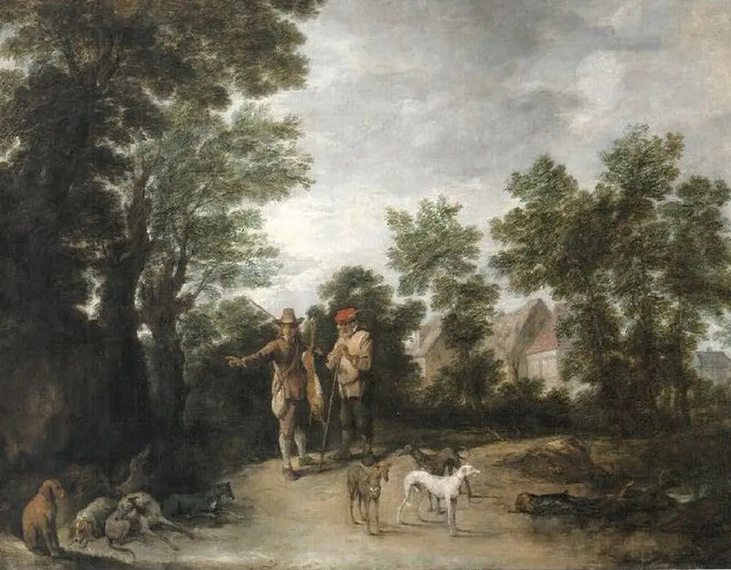 Return of the Shooting - Thomas Gainsborough