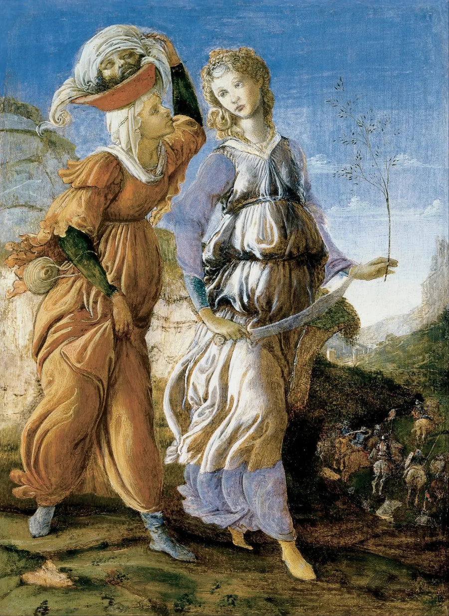 The Return of Judith to Bethulia - Sandro Botticelli