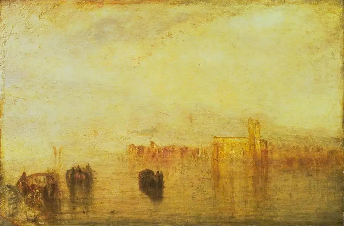 Returning from the Ball (St Martha) - J. M. W. Turner image 1 copie de tableau peinte à la main