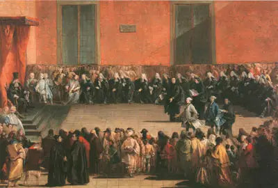 Consular Reunion - Giovanni Battista Tiepolo