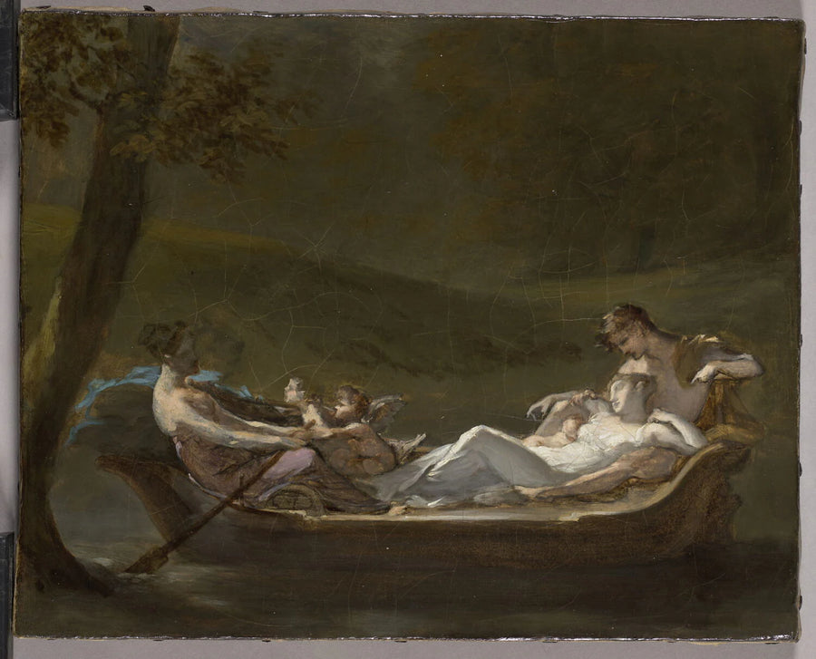Le Rêve du bonheur (esquisse) - Pierre-Paul Prud'hon