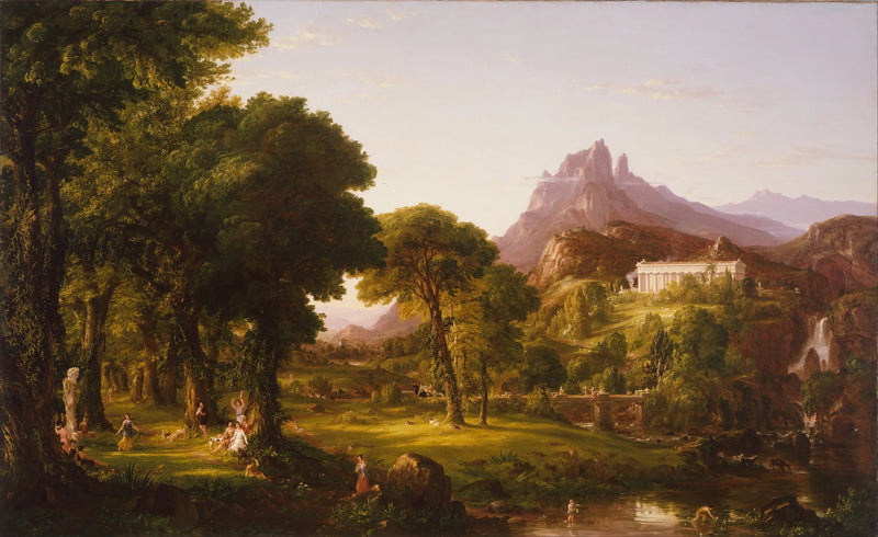 Arcadia Dream - Thomas Cole