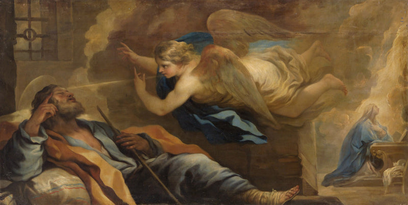 Dream of Saint Joseph - Luca Giordano