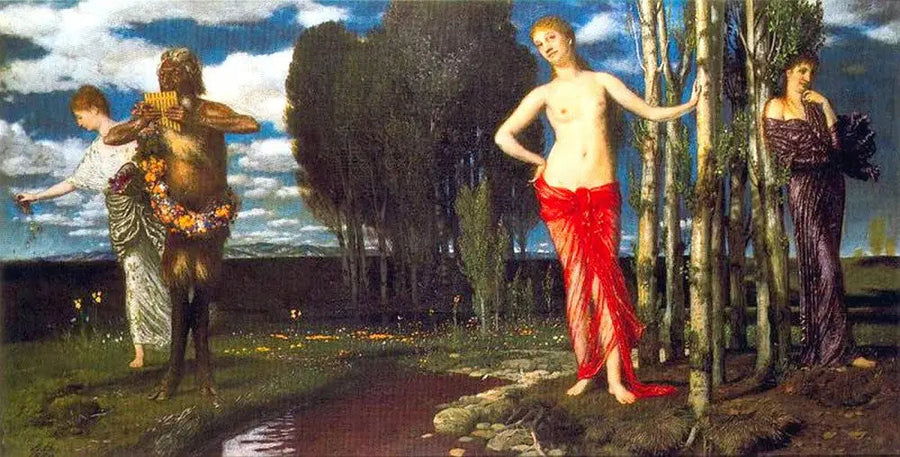 Spring Awakening - Arnold Böcklin