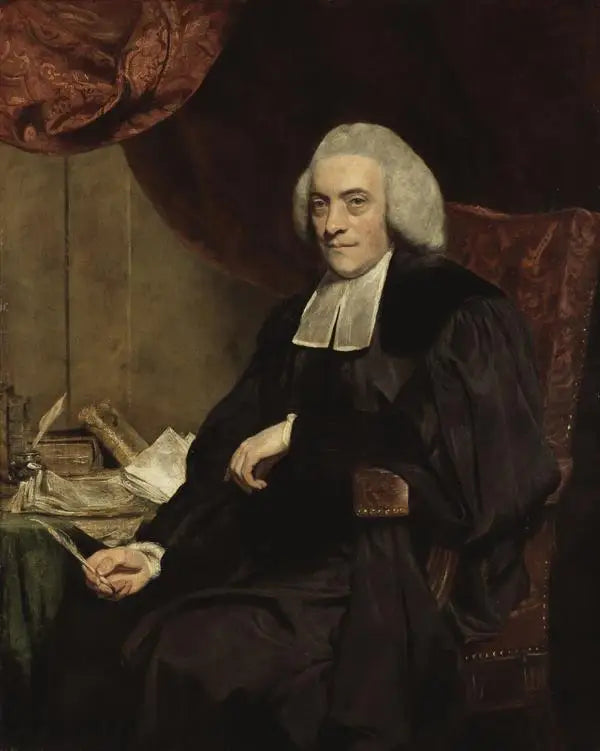 Reverend William Robertson, 1721-1793. Historian. Rector of the University of Edinburgh. - Joshua Reynolds