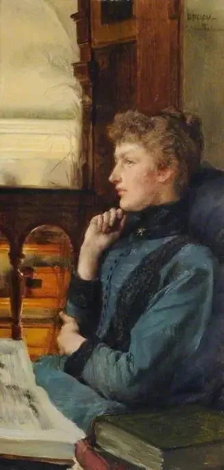 Reverie: Distant Thoughts - Lawrence Alma-Tadema