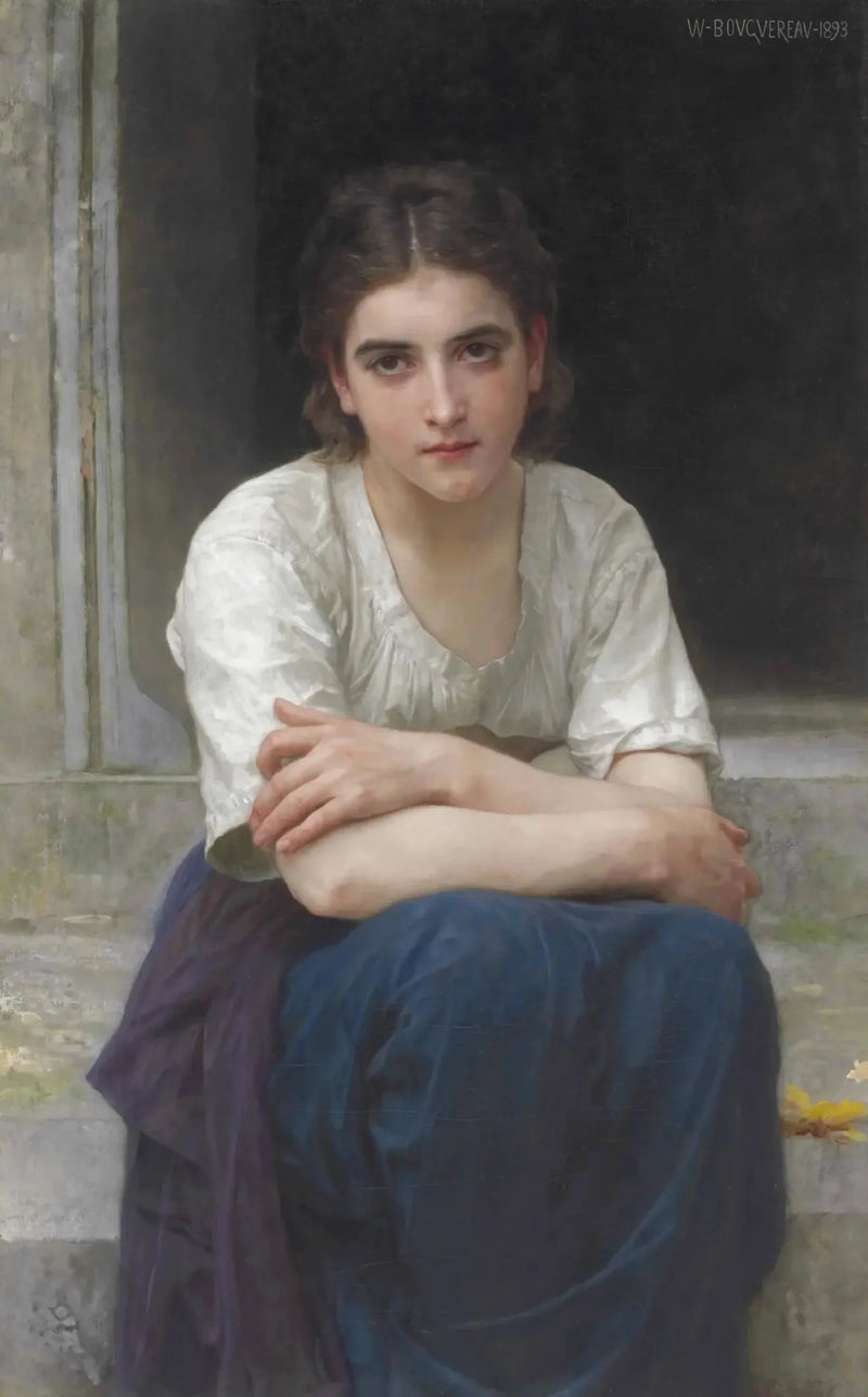 Daydream on the Threshold - Bouguereau