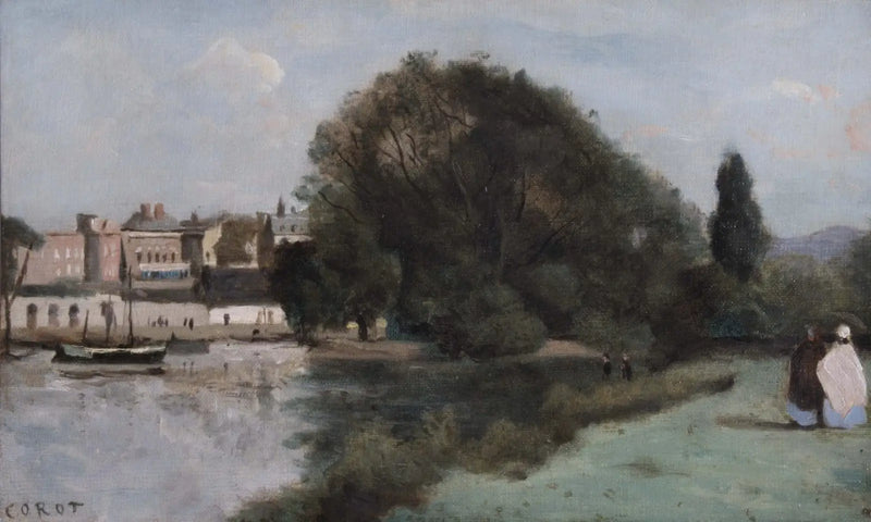 Richmond, near London - Jean-Baptiste Camille Corot