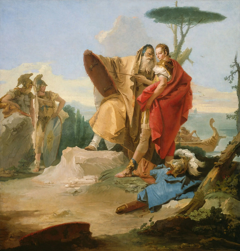 Rinaldo and the Mage of Ascalon - Giovanni Battista Tiepolo