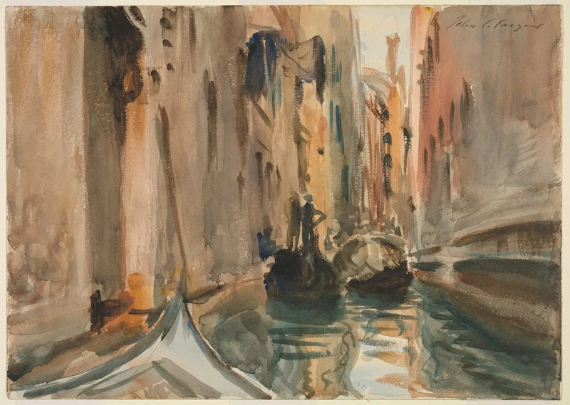 Rio di San Salvatore, Venice - John Singer Sargent