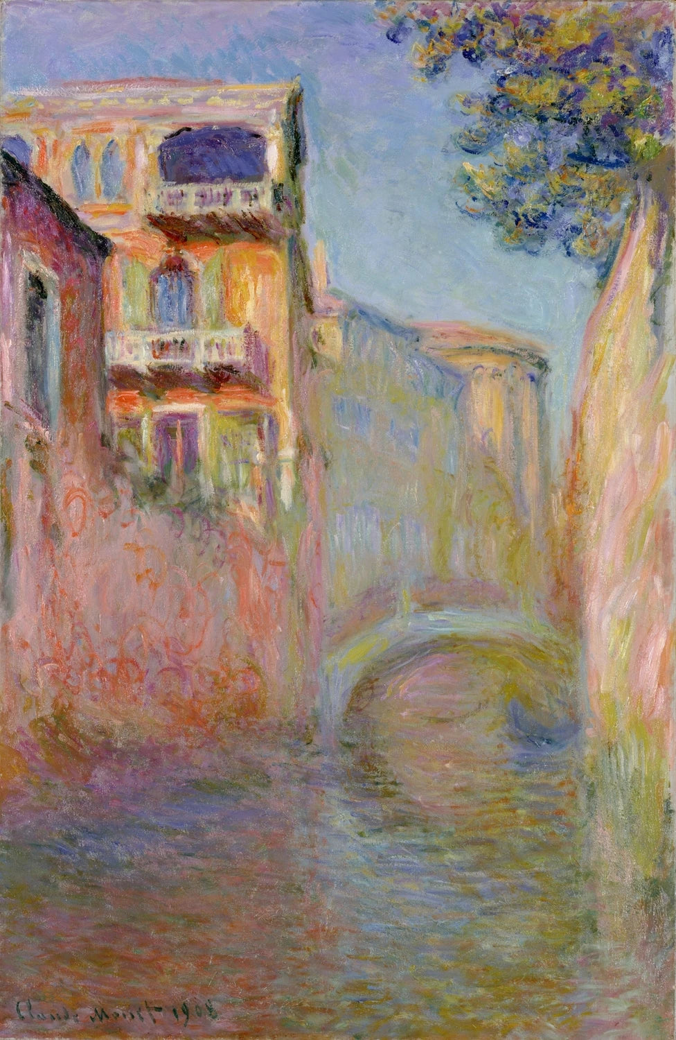 Le Rio della Salute de Claude Monet, 1908 – Pola Museum of Art 006-0390, Wildenstein 1763