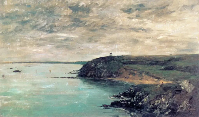 Shore of Portrieux, Côtes-du-Nord - Eugène Boudin