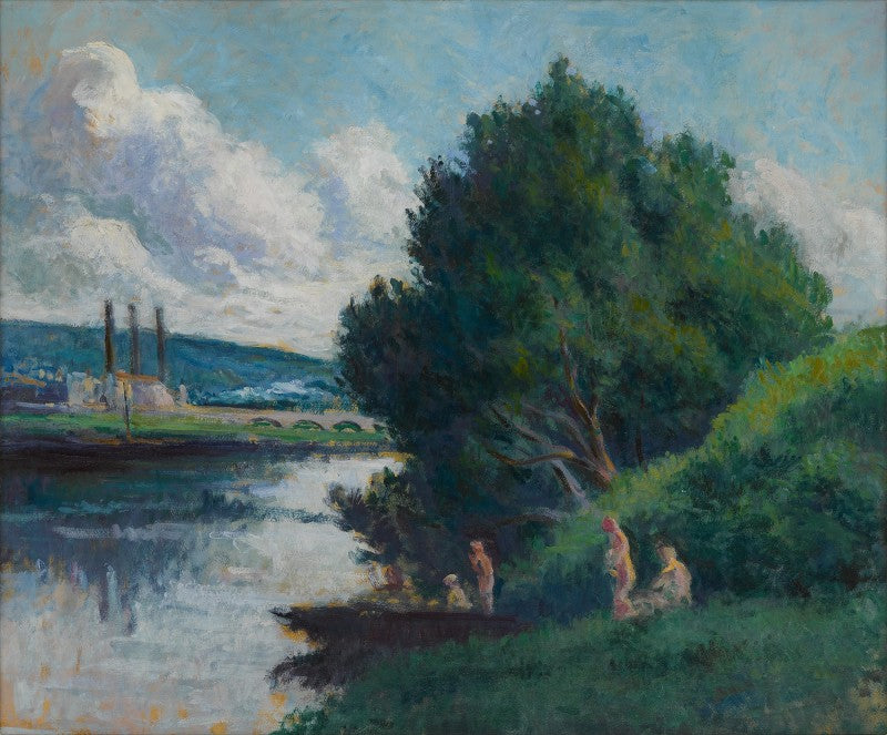 Seine Riverbank - Maximilien Luce