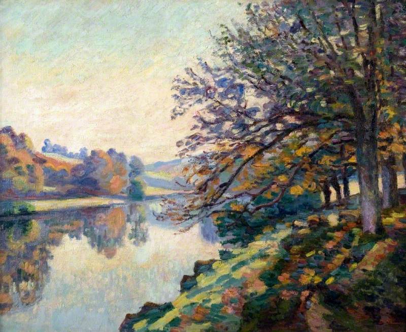 Riverside, Autumn - Armand Guillaumin