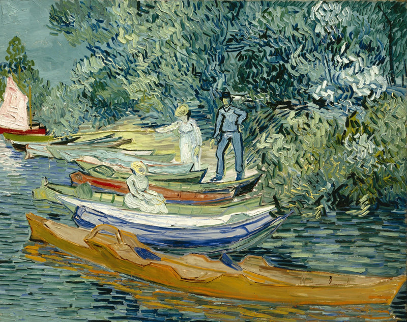 Bank of Oise in Auvers - Vincent van Gogh