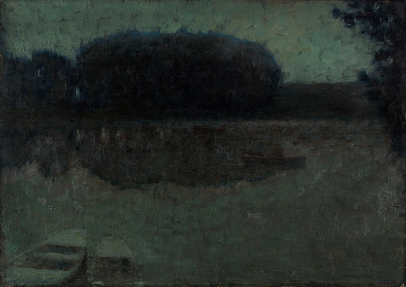 Blue River, Montreuil-Bellay - Henri Le Sidaner