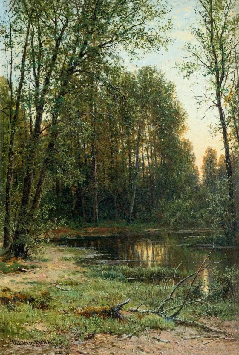 River in the Forest - Ivan Chichkine