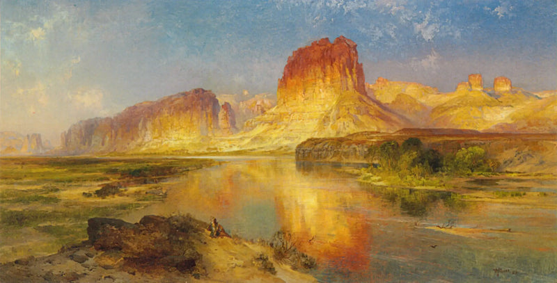 Wyoming Green River - Thomas Moran