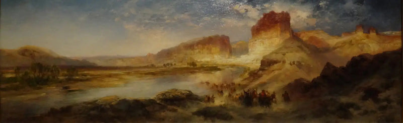 Green River, Wyoming - Thomas Moran