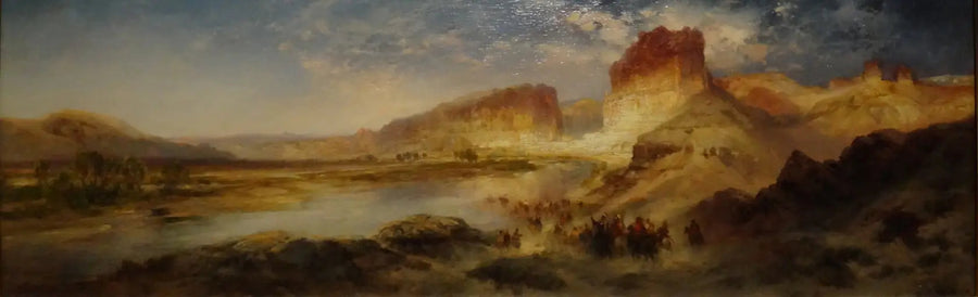 Green River, Wyoming - Thomas Moran
