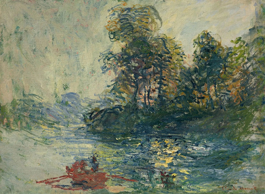 The River W703 - Claude Monet