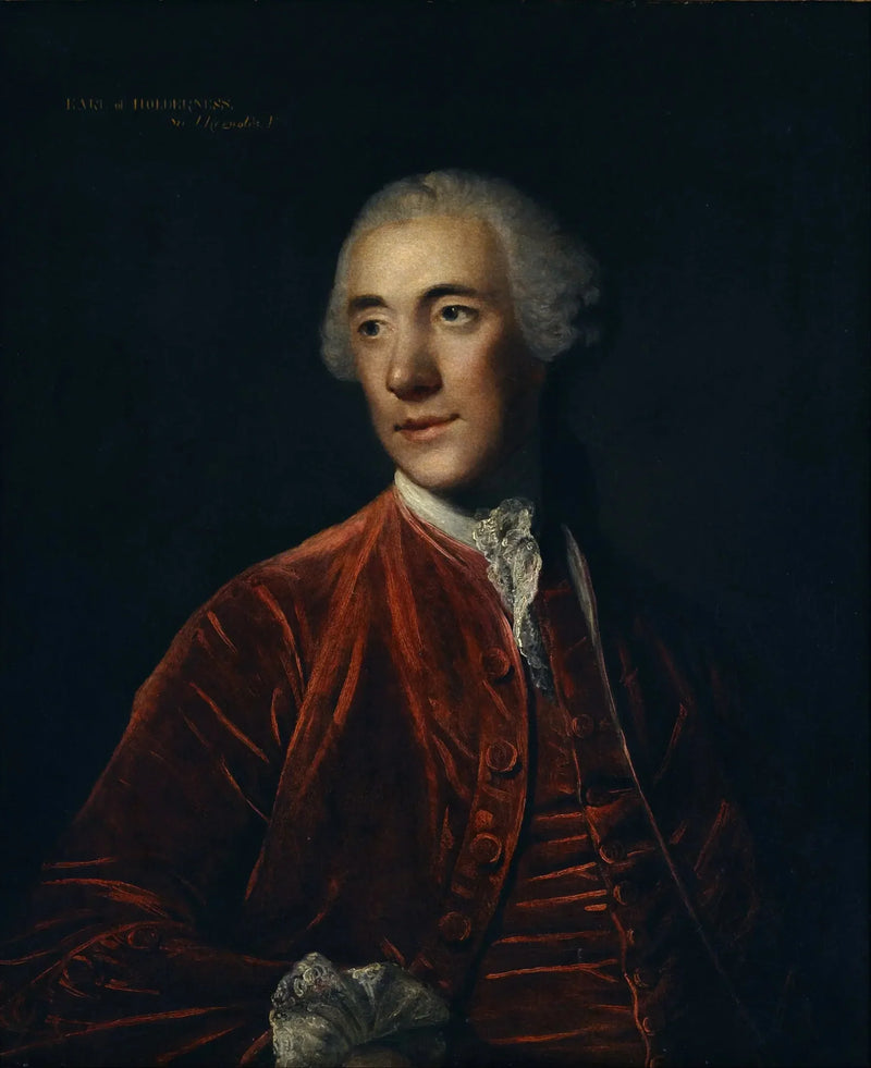 Robert d'Arcy, 4th Earl of Holderness - Joshua Reynolds