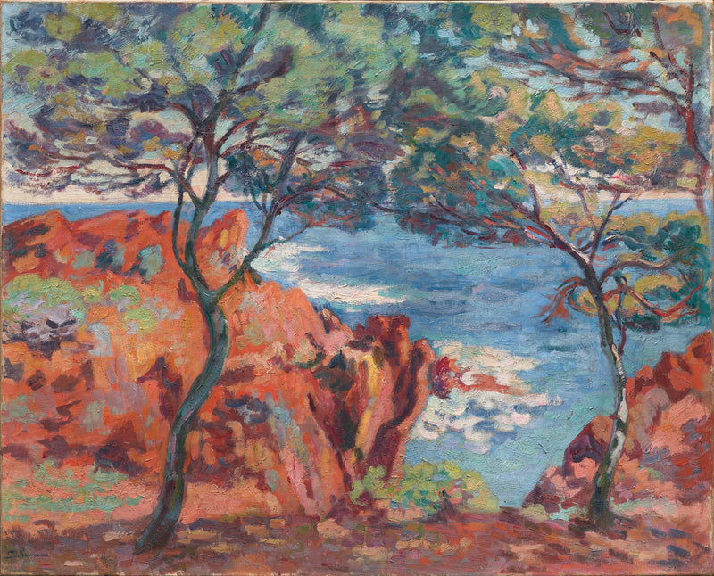 Rochers de l'Île Besse, Agay - Armand Guillaumin