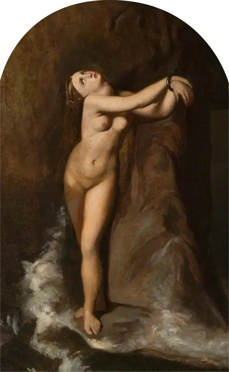 Roger delivering Angélique (copy after Jean-Auguste-Dominique Ingres) - James Abbott McNeill Whistler