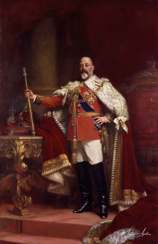 Roi Edward VII - Luke Fildes - Reproductions de tableaux et peintures haut de gamme