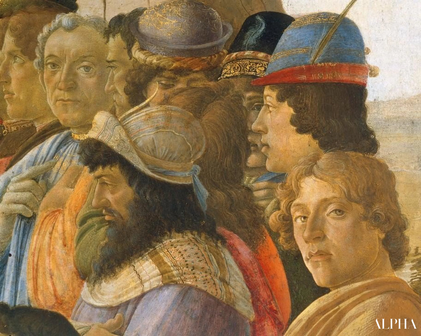 Rois du culte, section - Sandro Botticelli - Reproductions de tableaux et peintures haut de gamme