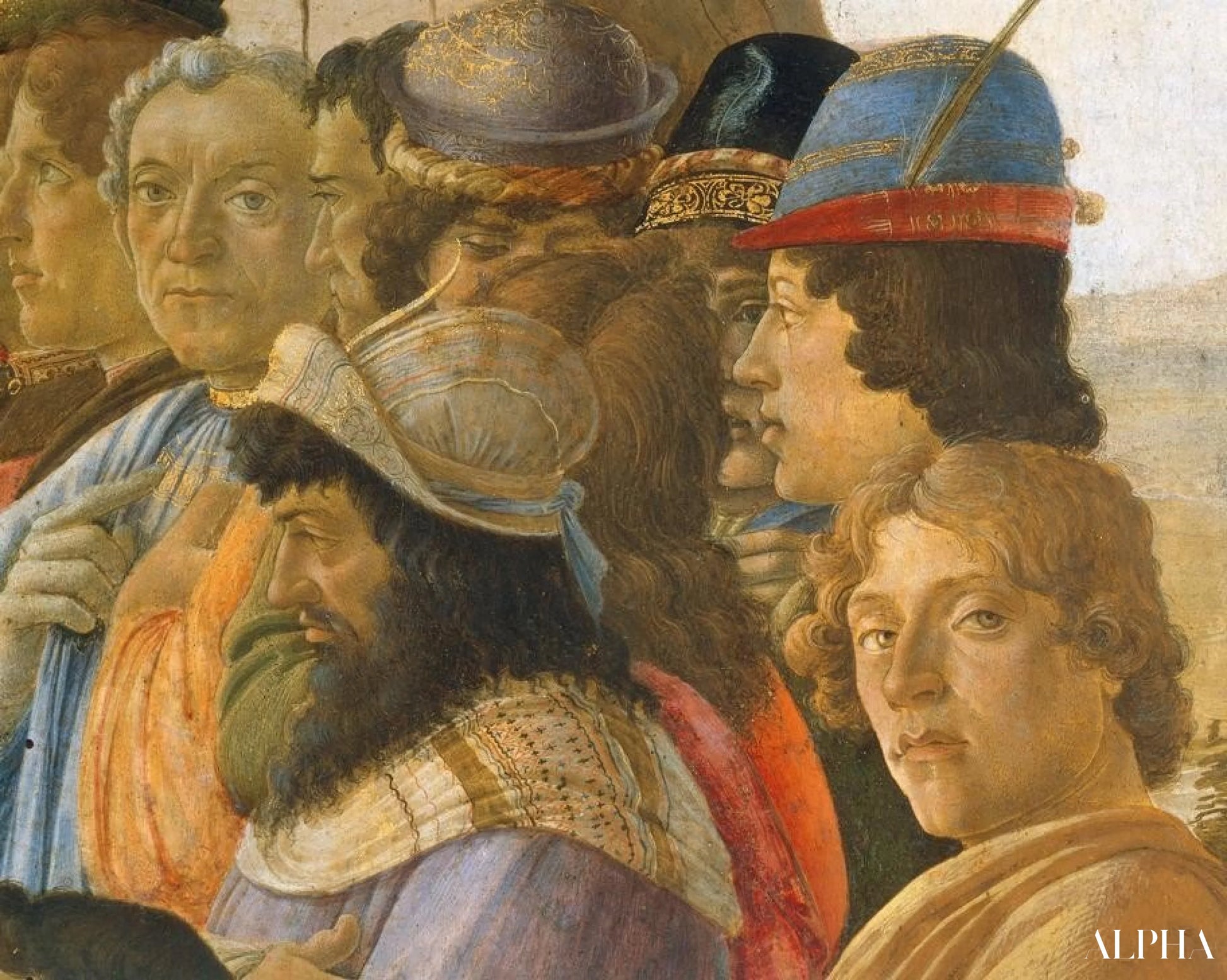 Rois du culte, section - Sandro Botticelli - Reproductions de tableaux et peintures haut de gamme