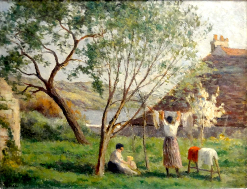 Rolleboise, the Spring Garden - Maximilien Luce