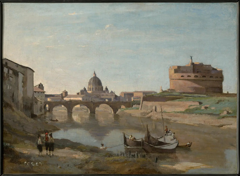 Rome, Saint-Ange Castle - Jean-Baptiste Camille Corot