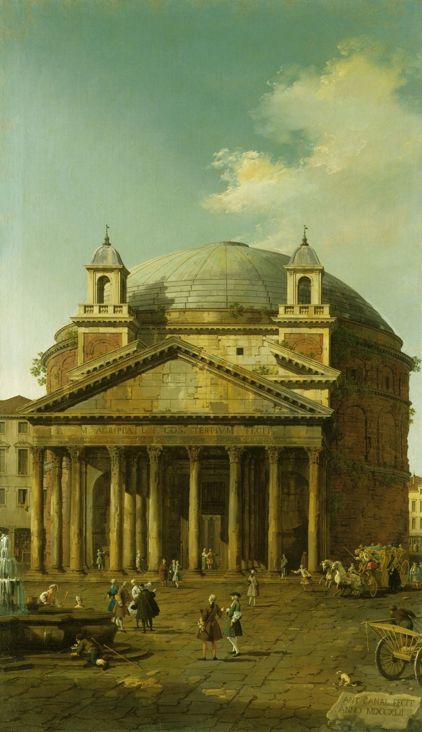Rome: the Pantheon - Canaletto