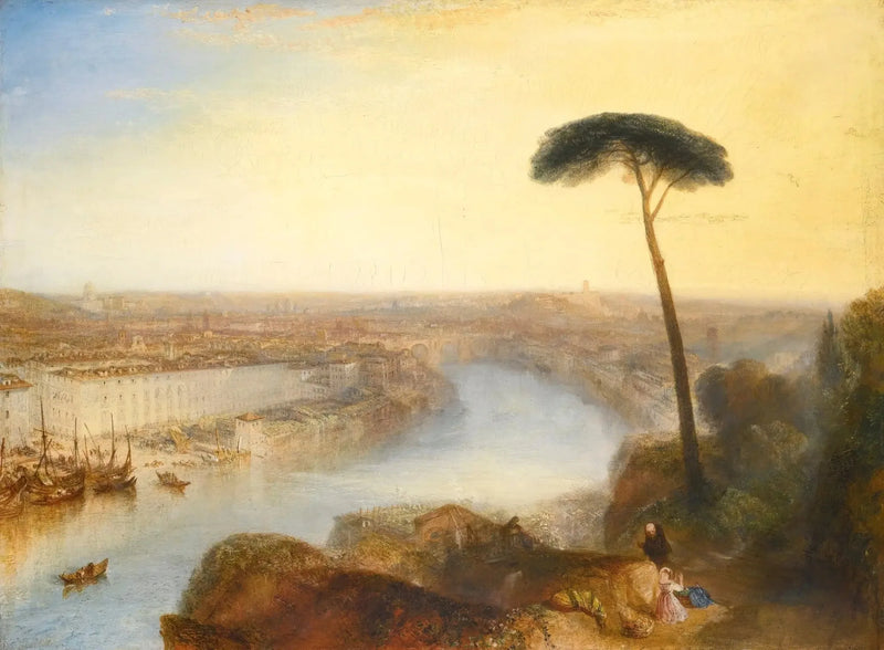 Rome, view from the Aventine - J. M. W. Turner