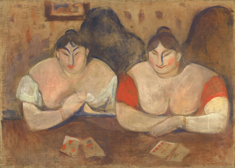 Rosa and Amélie - Edvard Munch