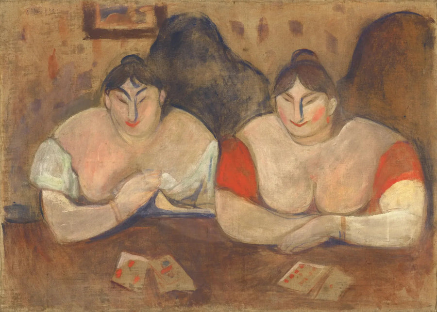 Rosa and Amélie - Edvard Munch