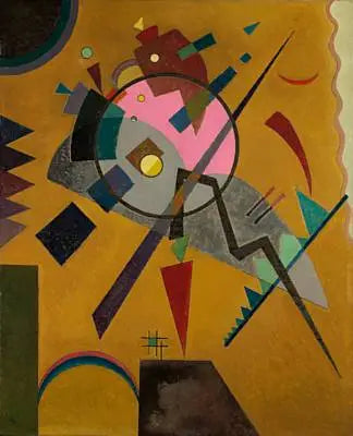 Rose with Gray - Vassily Kandinsky
