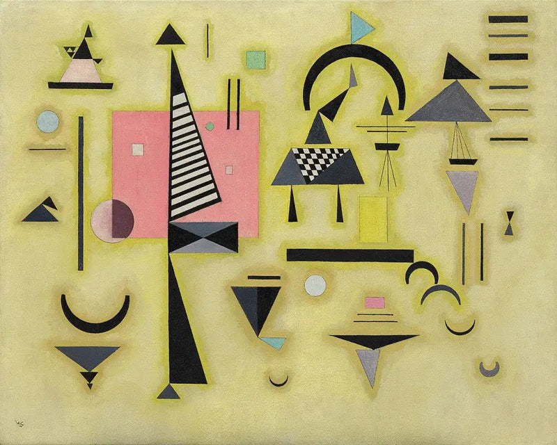 Decisive Rose - Vassily Kandinsky