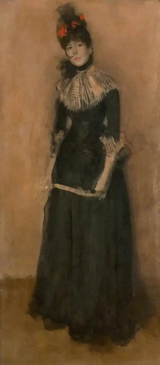 Rose and Silver: The Little Rebel - James Abbott McNeill Whistler