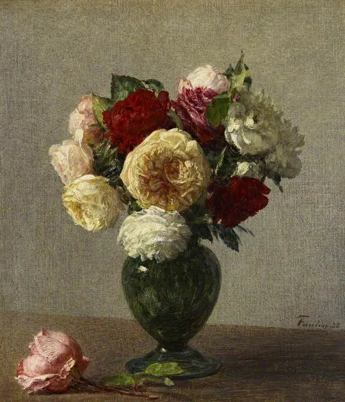 Roses - Henri Fantin-Latour