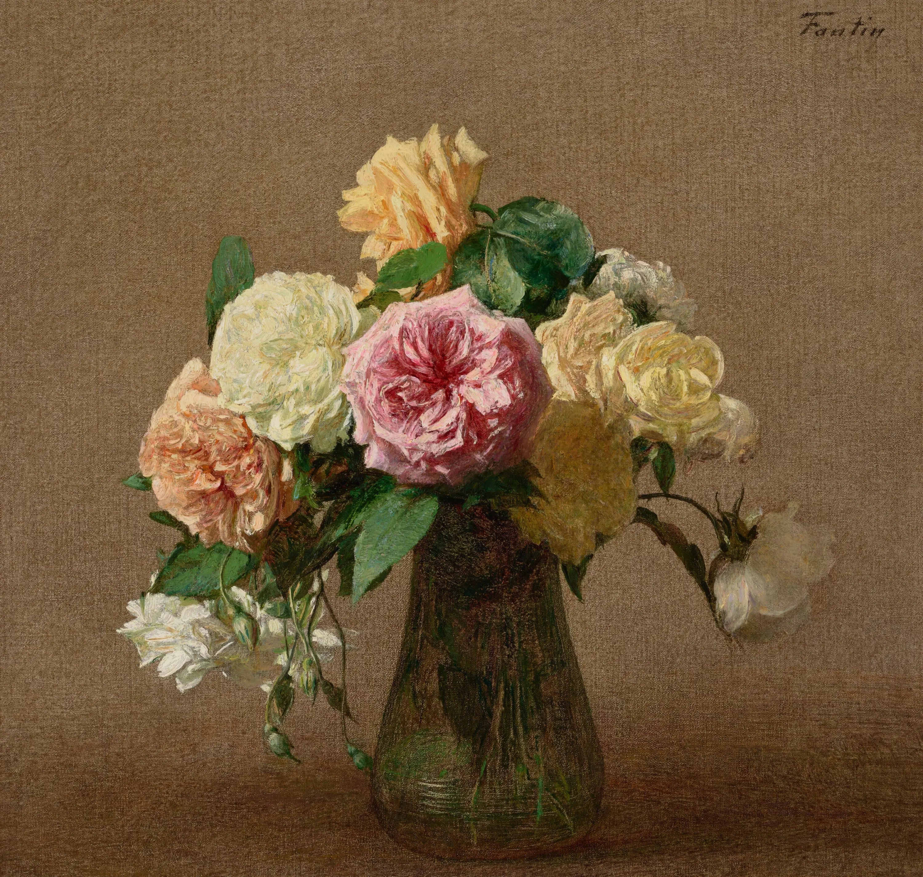 Roses - Henri Fantin-Latour - Alpha Reproduction