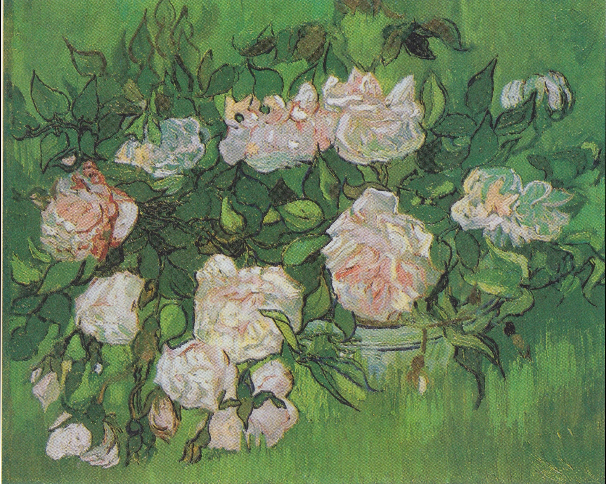 Les Roses roses de Vincent van Gogh, Ny Carlsberg Glyptotek, MIN 1836