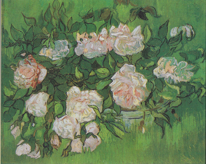 Pink Roses - Vincent van Gogh
