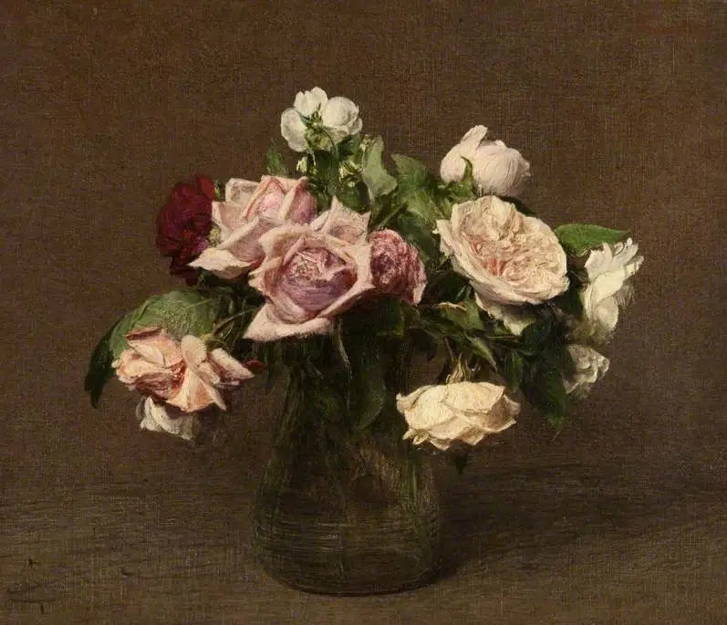 Rosiers ’La France’ - Henri Fantin-Latour - Alpha Reproduction