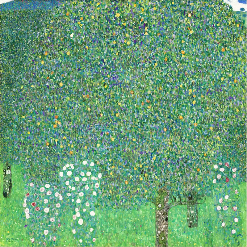Roses Under the Trees - Gustav Klimt