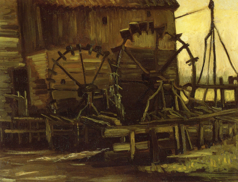 Water Mill at Gennep - Vincent van Gogh