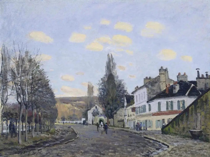 Road from Saint-Germain to Marly-le-Roi - Alfred Sisley